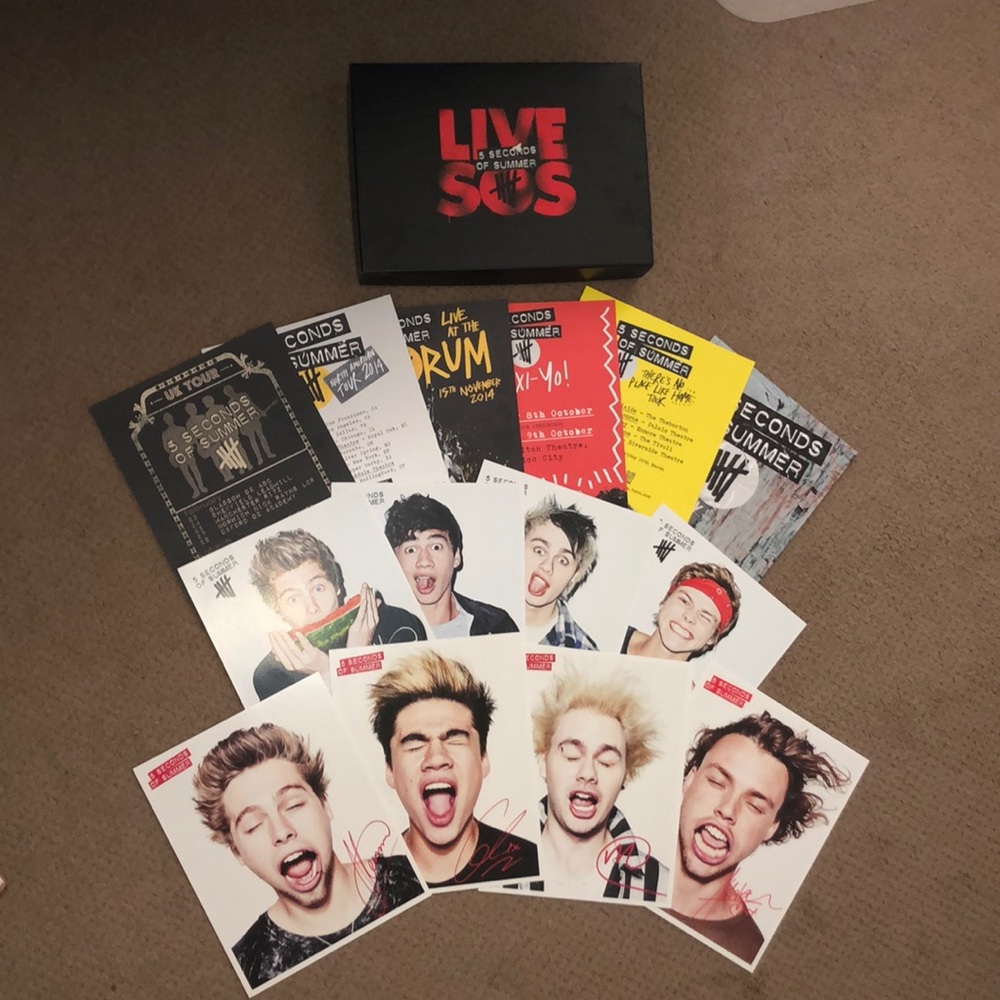 5 Seconds of Summer Poster Box